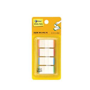 프린텍 IT3818-4L 팝업인덱스 탭 라인4색 38x18