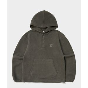 노르디스크 유니 마이크로 플리스 버튼넥 후드 티셔츠 BB OUW24273 E8 G3 W3