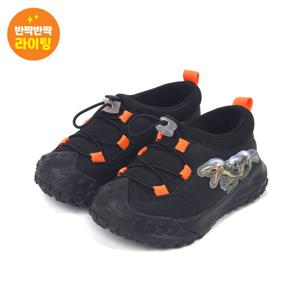 다이노솔즈 랩터 목 블랙 공룡 운동화 DNKCF4TSLM11