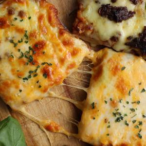 알볼로피자 4종 총 8팩(안창살2팩,김치흑돼지2팩,마르게리타2팩,페퍼로니베이컨2팩)