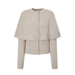 질스튜어트 뉴욕 여성 25FW 시즌오프 베이지 울캐시미어혼방 가디건 JSSW5D130I4