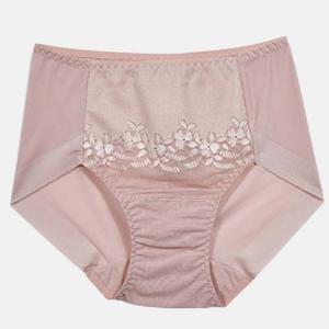 포인트팬티 여성팬티 자수팬티 꽃무늬팬티 데일리팬티