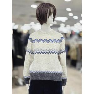 ab.f.z 세이브존09 노르딕 라운드 니트 티 afna1w33a