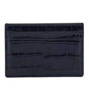 톰포드 크로커다일 글로시 가죽 슬림 카드지갑 Y0413 LCL439SUD