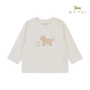 [에뜨와]엘런티셔츠 07T121001/출산,백일,돌,조카선물,유아기본티셔츠