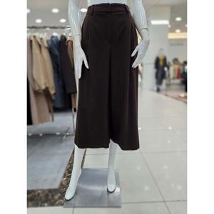 [더아이잗]울 블렌드 8부 슬랙스 팬츠 IRBA0SL211BRD0