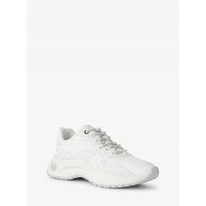 마이클 코어스 리비 스니커즈 - MK 시그니처 44F5LVFS1D1999 옵틱 화이트