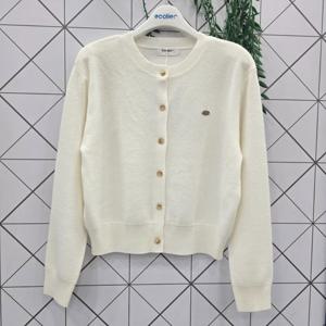 [에꼴리에]에꼴리에 주니어 소프트 라운드넥 니트 가디건 26A508