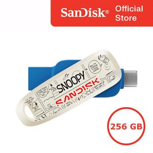 샌디스크 USB 메모리 스누피 에디션 폰 드라이브 256GB 256기가 USB-C A타입 듀얼 OTG SDDC6