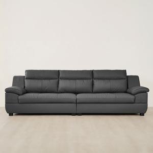 [착불]동서가구 테라 천연면피가죽 4인 소파 DF907375