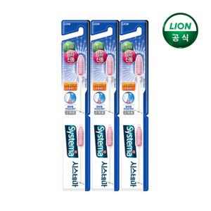 시스테마 음파진동 전동칫솔 리필 2입 3개 (핑크/블루)