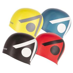 아쿠아스피어 철인3종용 수모 Q11468 수영모 수영장모자