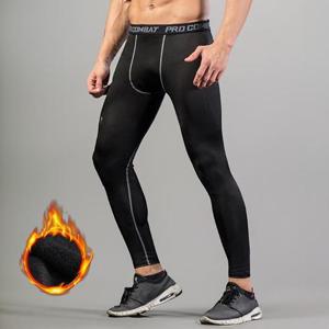 [짝꿍닷컴] 남성 헬스 운동복 겨울 기모 타이즈 바지 IS-TLG03