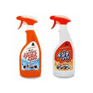 산도깨비 주방세정제 욕실세정제 주방청소 욕실청소 다용도 세척 세제 스프레이
