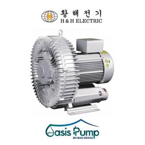 황해전기 링블로워 HRB-700MP 프리미엄효율 삼상 6마력 50A 고압 송풍기 황해링브로워