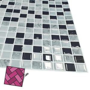 스티커타일 S56 랜덤바둑판 월타일 시트지타일