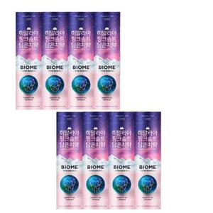 [LG생활건강] 히말라야핑크솔트 바이옴 튜브치약 130g 8개