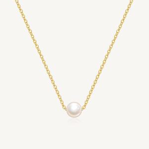 수앤진골드 진주 목걸이 24K 순금 2.7g