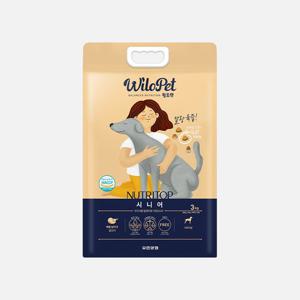 윌로펫 뉴트리탑 시니어 3kg 강아지 소프트사료 강아지 사료