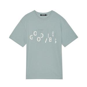 [잠뱅이] 남성)  앞판 그래픽 분또 반팔 티셔츠AM2WTS402-MT