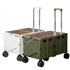 네모 접이식 캠핑 웨건카트