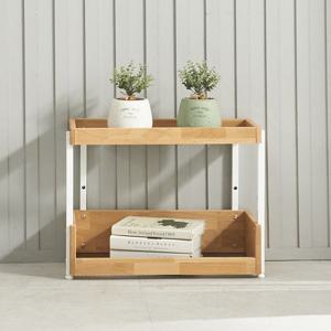 테론 엘다 원목 2단 선반장 600 (무배)