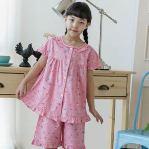 주니어실내복 귀여운 파자마파티잠옷 캐릭터 어린이 반소매 유아