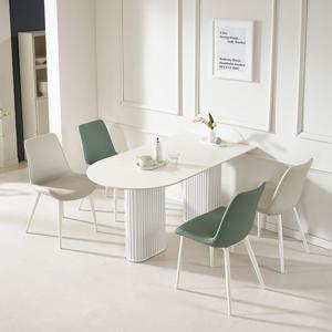 인트리 카페 베니스 템버보드 통세라믹 4인 식탁세트 원웨이