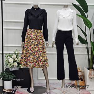 [미니멈]MD 프릴 하프넥 블라우스 MD MMYDGWB0880_CJ