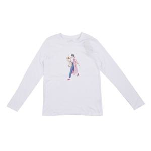 [뱅뱅]여성 프린트 긴팔 면 티셔츠 NTL229