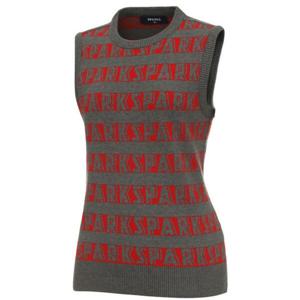 [디즈니골프]여성 로고 패턴 니트 조끼 베스트( SN3LKV001)_US