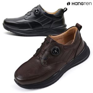 행텐 HT-6020 남성 천연 소가죽 와이어 다이얼락 캐주얼구두 컴포트 활동화 운동화 스니커즈