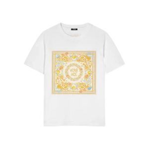 25 FW 베르사체 언더워터 바로코 티셔츠 10214531A15724 TP438045560