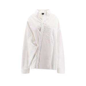 Balenciaga 로고 자수 랩 셔츠 790872TNM60 9000 TP942679211