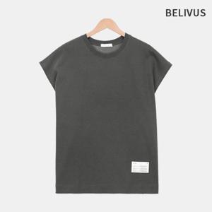 빌리버스 남자 나시 피그먼트 무지 티셔츠 BNE056