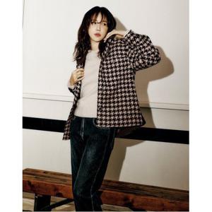 [올리비아로렌]체크 아우터형 셔츠_VVBNL4W9271