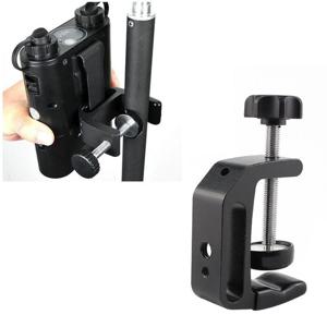 카메라 장비 Q타입 클램프 삼각대 스탠드 봉 파이프 유튜브