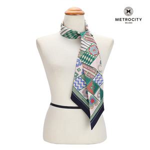 메트로시티 클라우드 미니 스카프 MSFF-5408