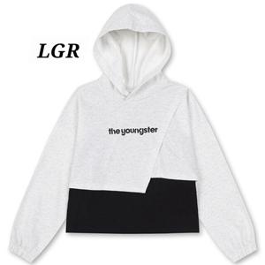 [폴햄키즈]여아 쿨텐션 나시레이어드크롭후드 pye3th2710 DG