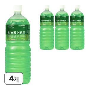 리스타 어센트 에탄올 사계절 전차종 호환 워셔액 1.8L 4개 쑥떡향