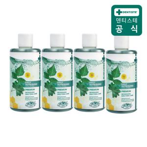 덴티스테 가글 데일리 리프레싱 오랄린스 130ml 4개
