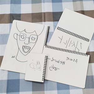 수학노트 크라프트 무선노트 연습장 B5 스프링 무지