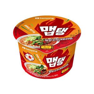 [삼양식품] 삼양 맵탱청양고추대파라면 큰컵 110g 16개