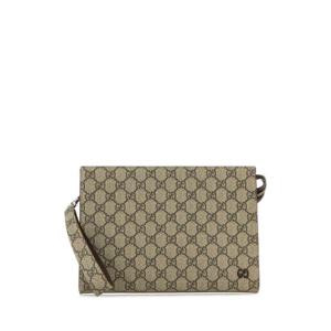 GUCCI GG 슈프림 패브릭 클러치 768255FACQC 9773