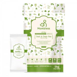 맘블레스 그레인프리 오리 (위장관리+전연령) 5kg/애견사료/소프트사료