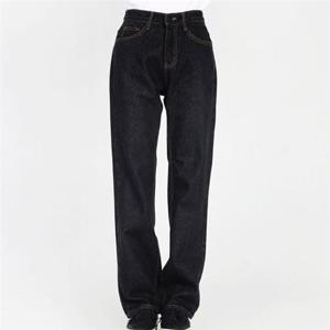 JJM-MS312 여성빅사이즈기본와이드블랙청바지 청바지 여성청바지 여자청바지 여자데님바지 여성데님바지