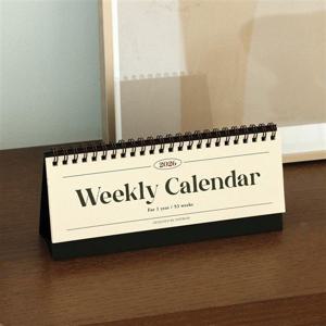 2026달력 페이퍼리안 2026 리마인드 위클리 데스크 캘린더