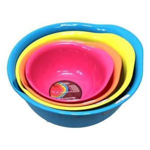 한솔 레인보우 믹싱볼 특대 함박 샐러드 양푼 볼 그릇