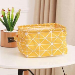 바구니 패브릭바구니 소품정리 린넨 다용도 책상