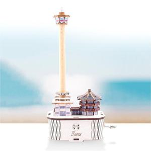 영공방 오르골만들기 DIY 수동 오르골 부산타워 (YM86246)